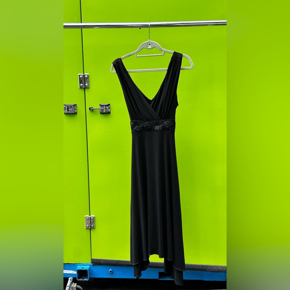 Black Dress w/ Sparkle Belt c.2010